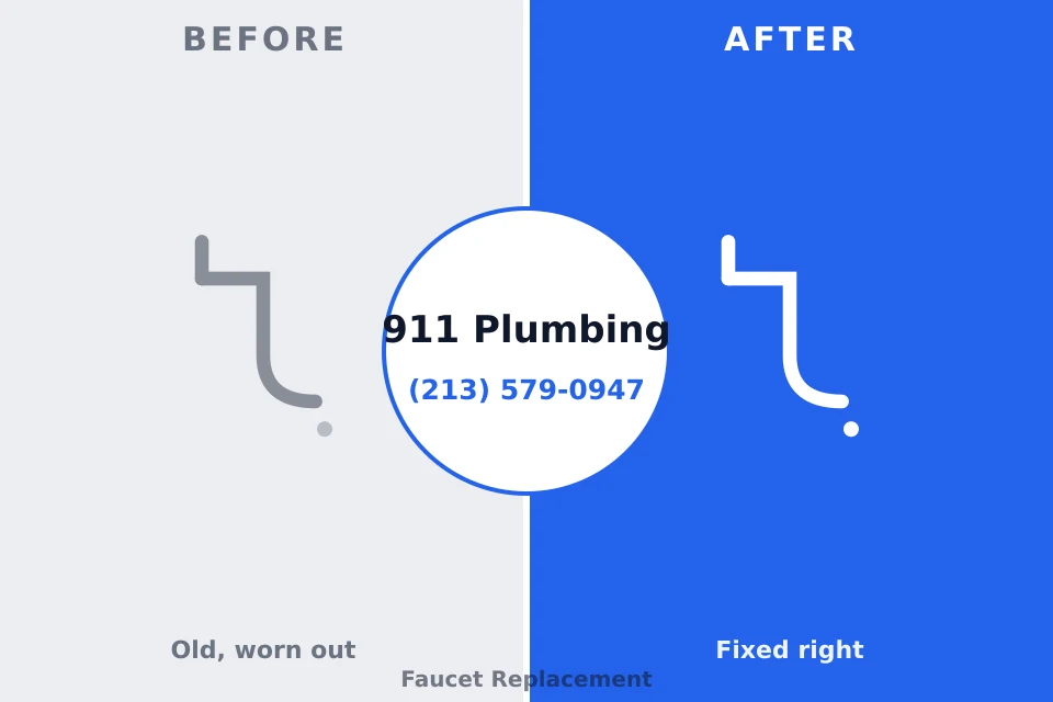 Before and after: plumbing repair Mount Vernon, WA